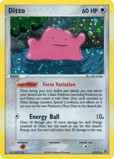 Ditto 4/112 from FireRed & LeafGreen