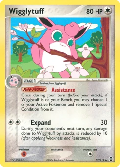 Wigglytuff 52/112, FireRed & LeafGreen