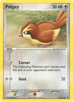 Pidgey 73/112, FireRed & LeafGreen