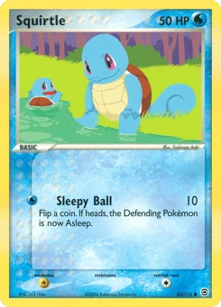 Squirtle 82/112, FireRed & LeafGreen