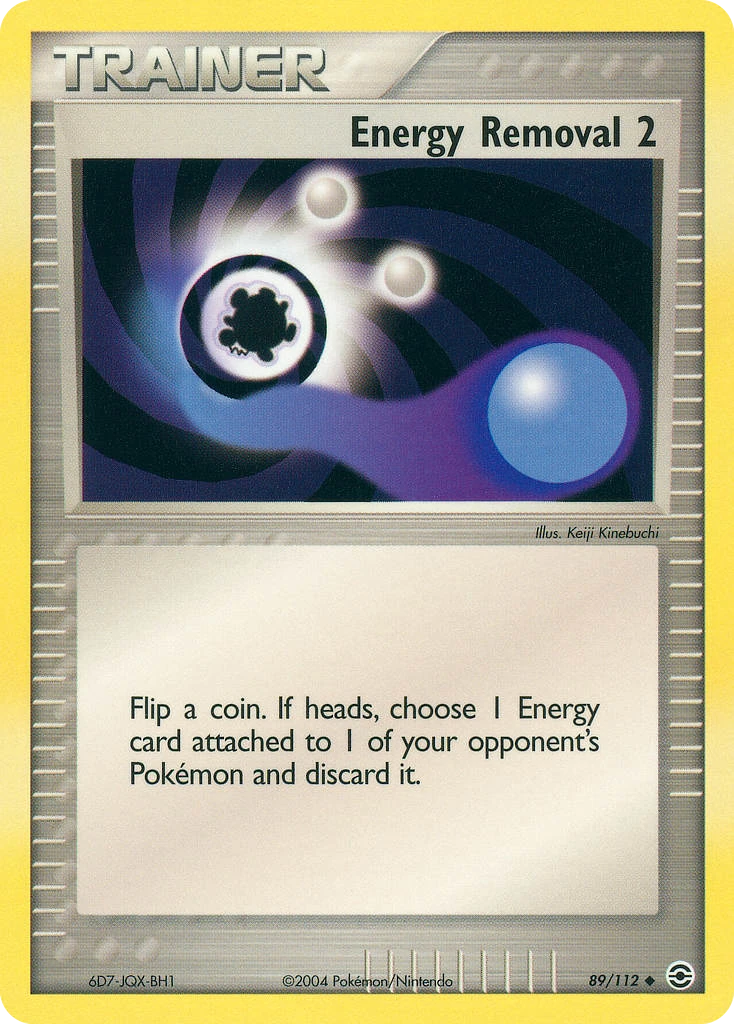Energy Removal 2 89/112, FireRed & LeafGreen Pokémon card