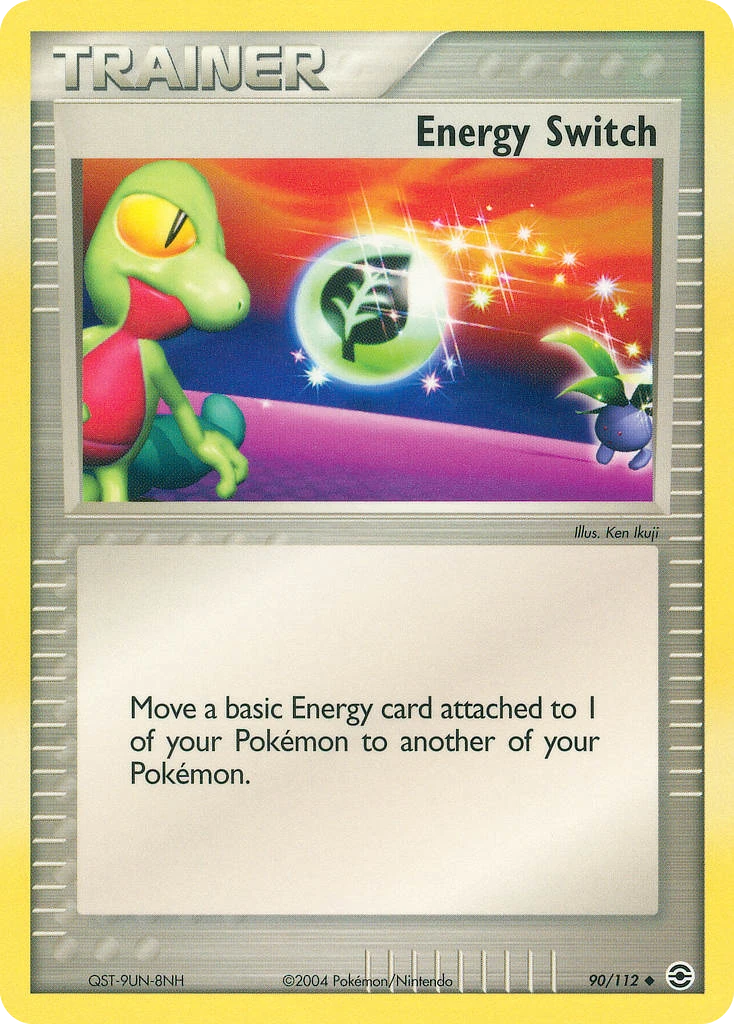 Energy Switch 90/112, FireRed & LeafGreen Pokémon card