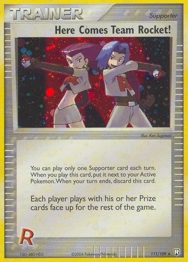 Here Comes Team Rocket! 111/109 from Team Rocket Returns