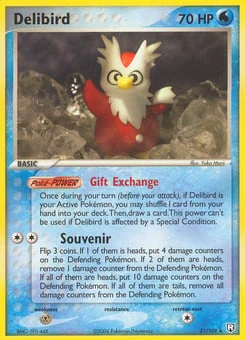 Delibird 21/109, Team Rocket Returns