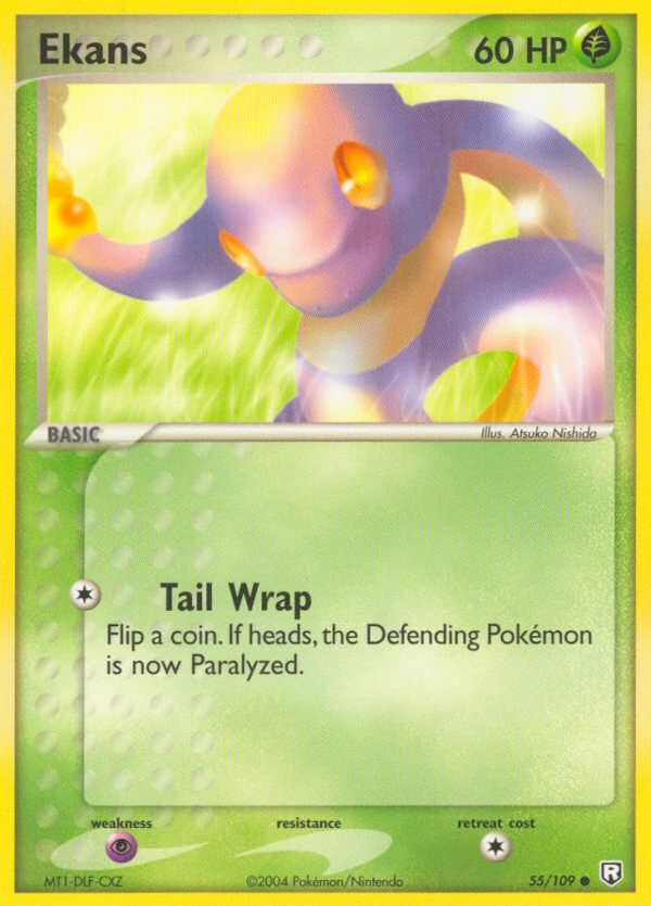 Ekans 55/109, Team Rocket Returns Pokémon card