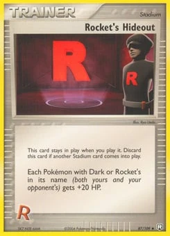 Rocket's Hideout 87/109 Team Rocket Returns