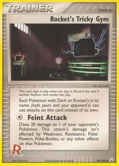 Rocket's Tricky Gym 90/109 Team Rocket Returns