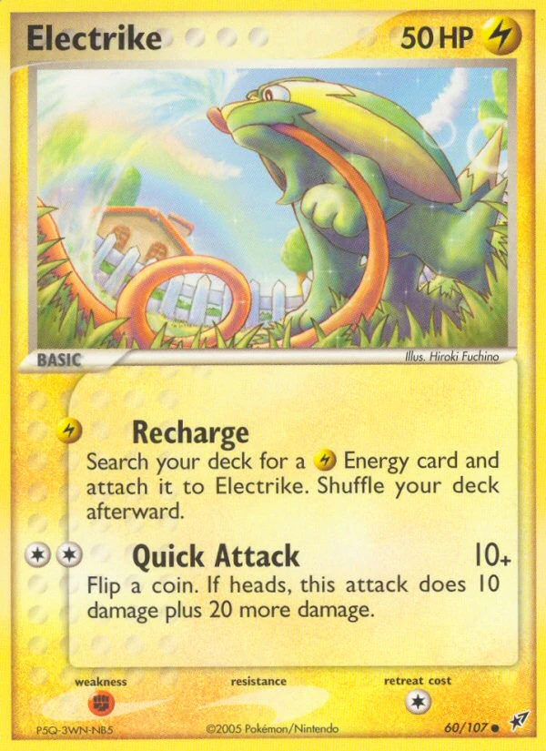 Electrike 60/107, Deoxys Pokémon card