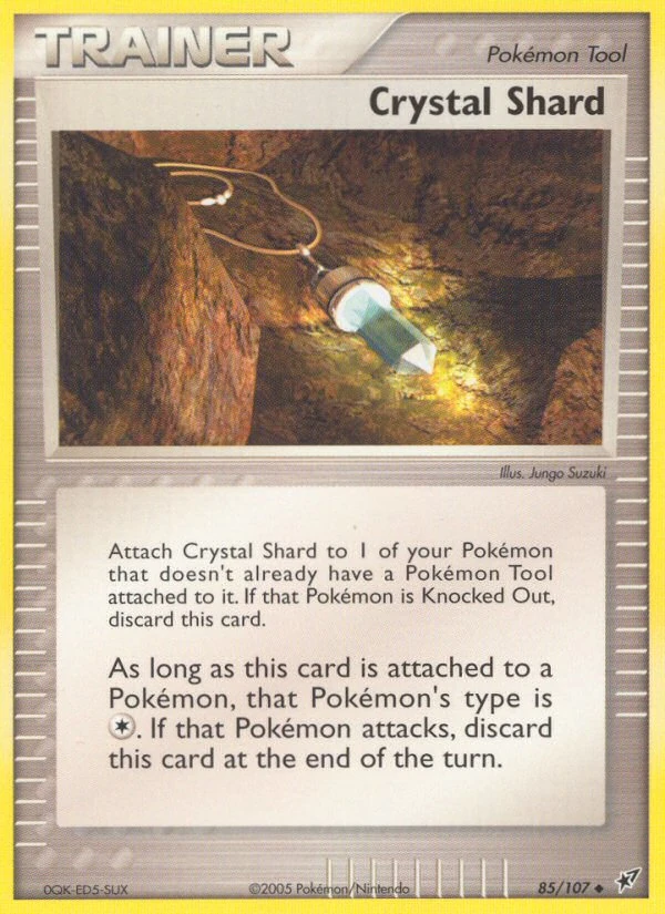 Crystal Shard 85/107, Deoxys Pokémon card
