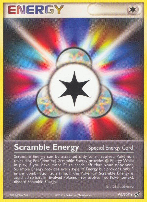 Scramble Energy 95/107, Deoxys Pokémon card