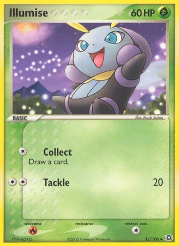 Illumise 32/106 from Emerald