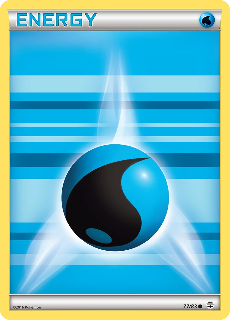 Water Energy 77/83, Generations Pokémon card