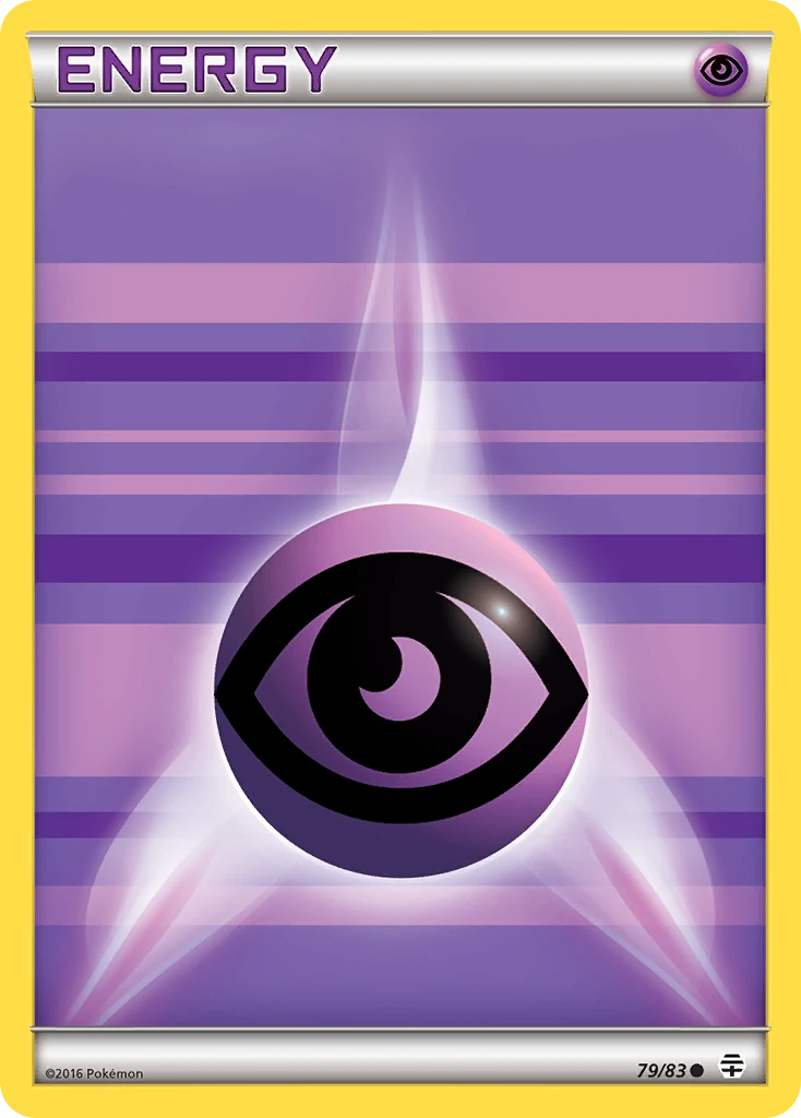 Psychic Energy 79/83, Generations Pokémon card