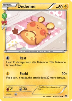 Dedenne RC10, Generations
