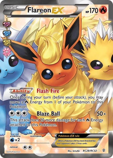 Flareon-EX RC28 from Generations
