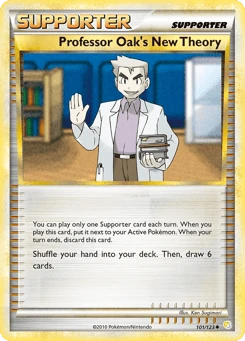 Professor Oak's New Theory 101/123 HeartGold & SoulSilver