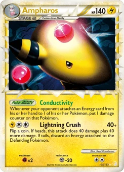 Ampharos 105/123, HeartGold & SoulSilver