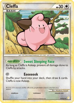Cleffa 17/123, HeartGold & SoulSilver