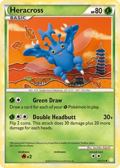 Heracross 43/123, HeartGold & SoulSilver