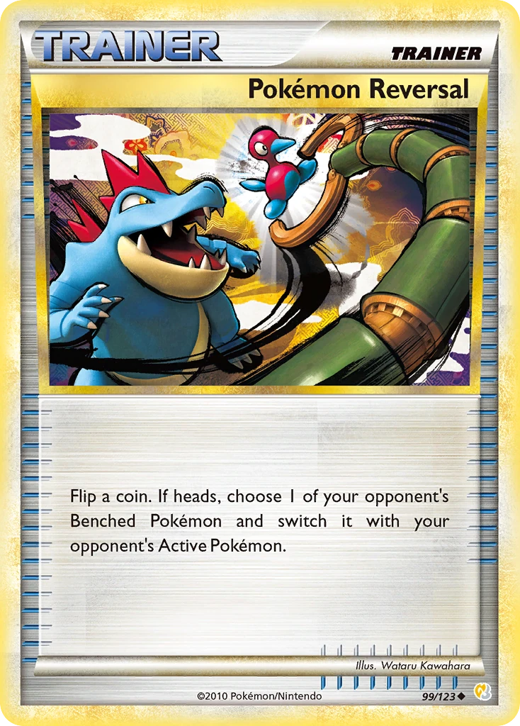 Pokémon Reversal 99/123, HeartGold & SoulSilver Pokémon card