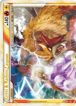 Entei & Raikou LEGEND 90/95, HS—Unleashed