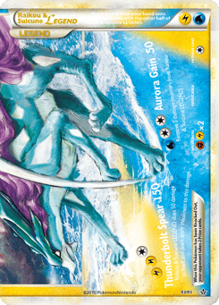 Raikou & Suicune LEGEND 93/95, HS—Unleashed
