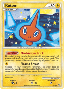 Rotom 20/90, HS—Undaunted