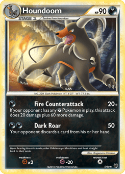 Houndoom 5/90, HS—Undaunted