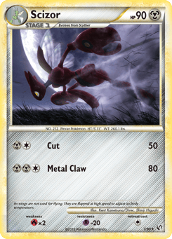 Scizor 7/90, HS—Undaunted