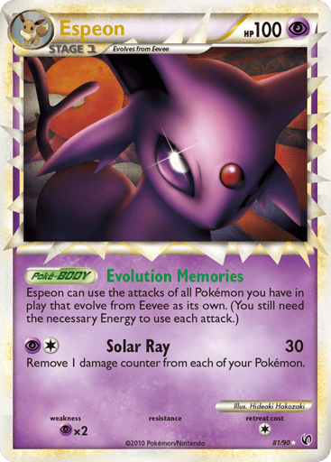 Espeon 81/90 from HS—Undaunted