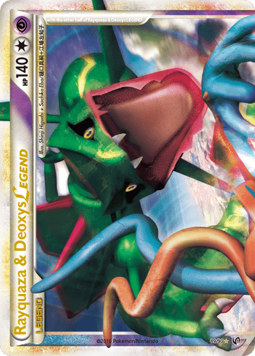 Rayquaza & Deoxys LEGEND 89/90 from HS—Undaunted