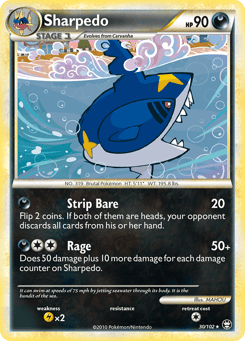 Sharpedo 30/102, HS—Triumphant