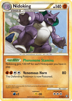 Nidoking 6/102, HS—Triumphant