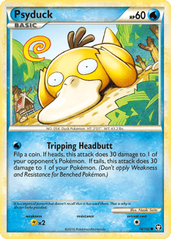 Psyduck 74/102, HS—Triumphant
