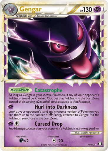 Gengar 94/102 from HS—Triumphant