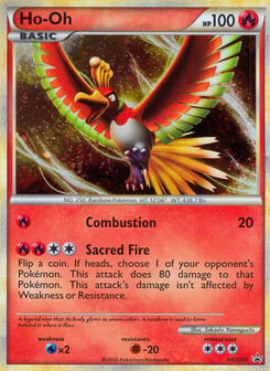 Ho-Oh HGSS01, HGSS Black Star Promos