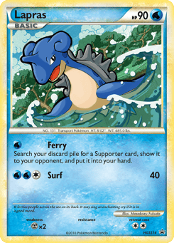 Lapras HGSS14, HGSS Black Star Promos