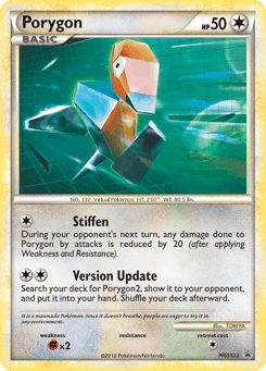 Porygon HGSS22, HGSS Black Star Promos