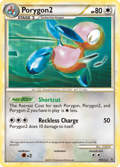 Porygon2 HGSS23, HGSS Black Star Promos