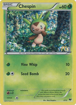 Chespin 2/12, McDonald's Collection 2014