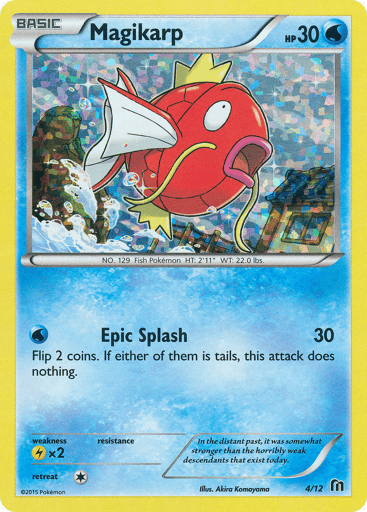 Magikarp 4/12 from McDonald's Collection 2016
