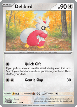 Delibird 105/132, Mega Evolution