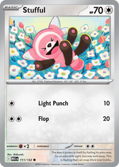 Stufful 111/132, Mega Evolution