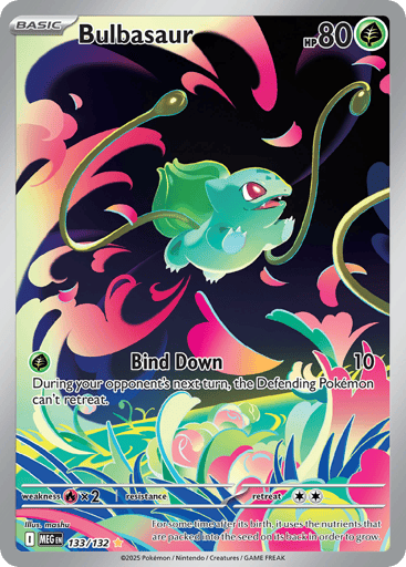 Bulbasaur 133/132 from Mega Evolution