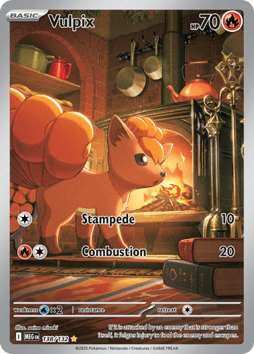Vulpix 138/132 from Mega Evolution