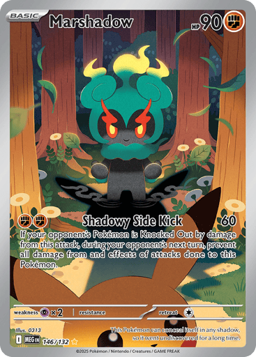 Marshadow 146/132 from Mega Evolution