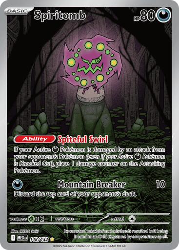 Spiritomb 148/132 from Mega Evolution