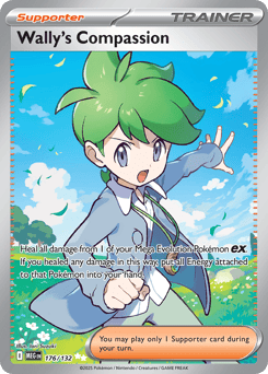 Wally's Compassion 176/132 Mega Evolution