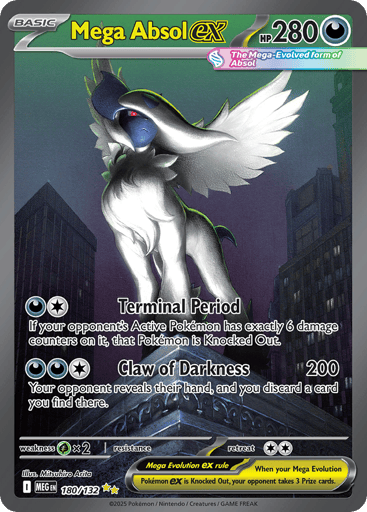 Mega Absol ex 180/132 from Mega Evolution