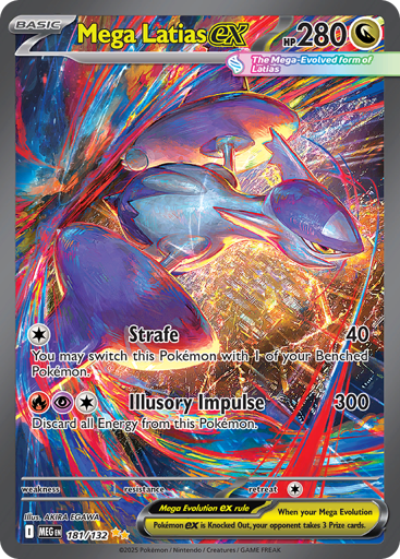 Mega Latias ex 181/132 from Mega Evolution